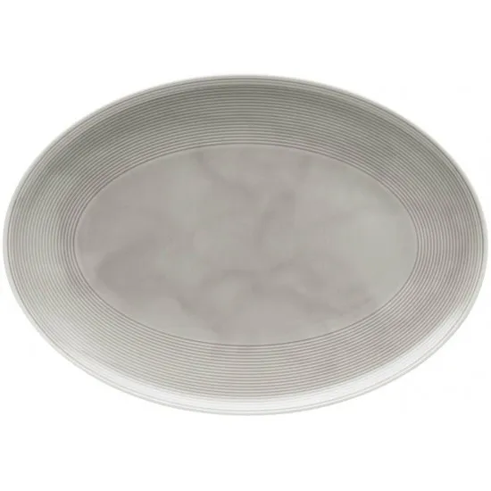 Thomas Rosenthal Loft Colour - Moon Grey Oval Platter 34cm (12734)