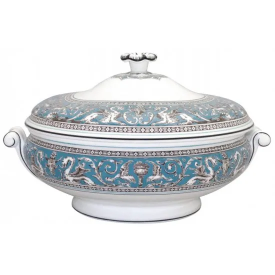 Wedgwood Florentine Covered Vegetable Dish 20cm